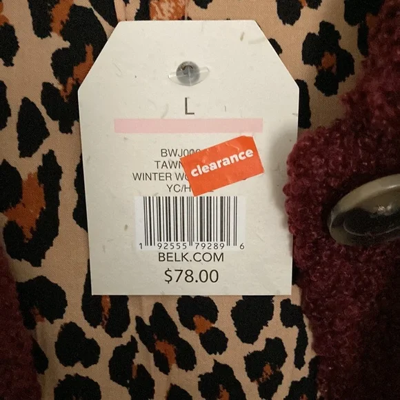 New with tags Wonderly Size L coat - Picture 9 of 10